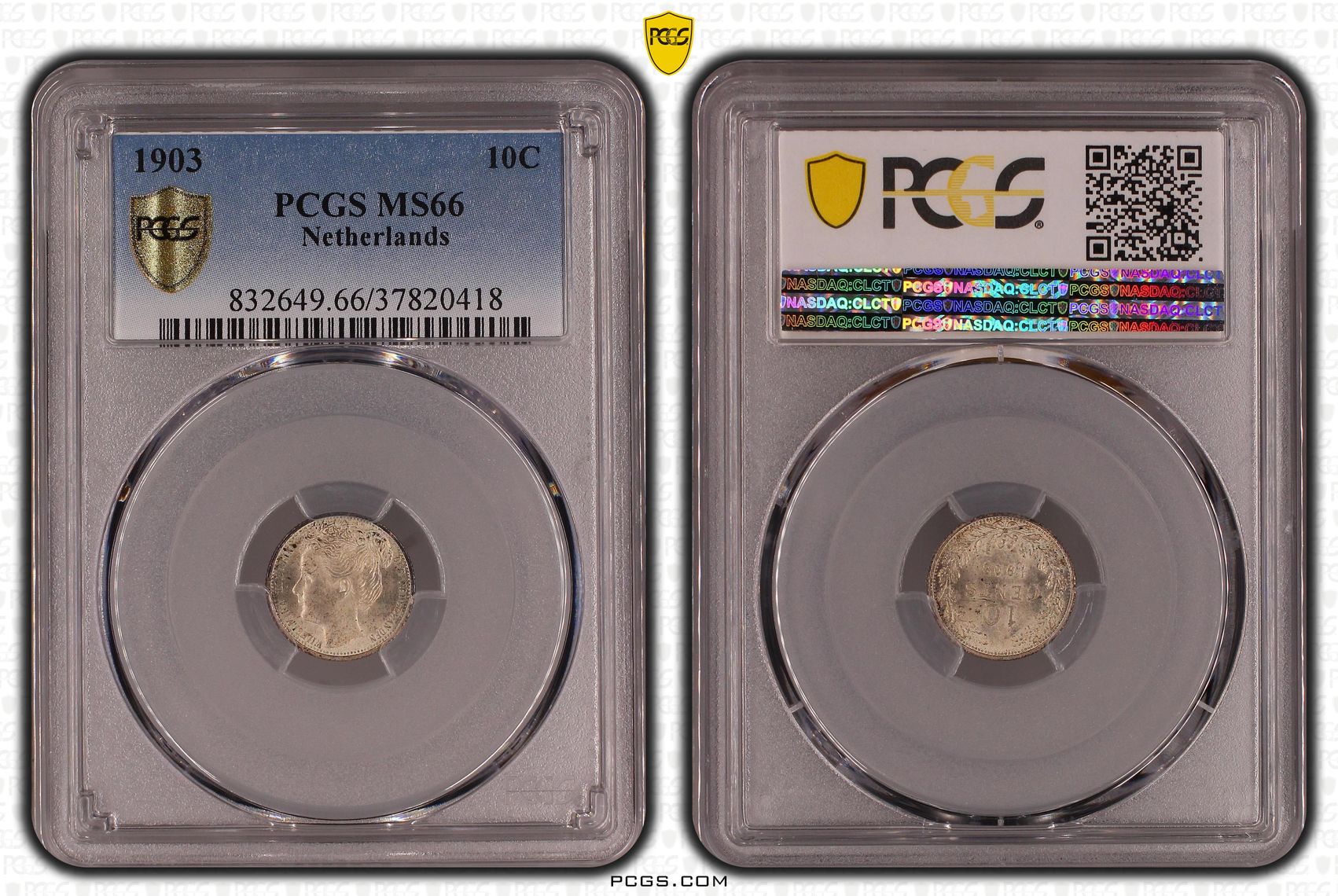 10 cent 1903 MS66 PCGS