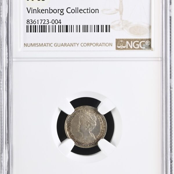 10 cent 1925 Proof NGC PF63 Ex Vinkenborg