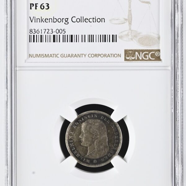 25 cent 1892 Proof PF63 NGC Ex Vinkenborg