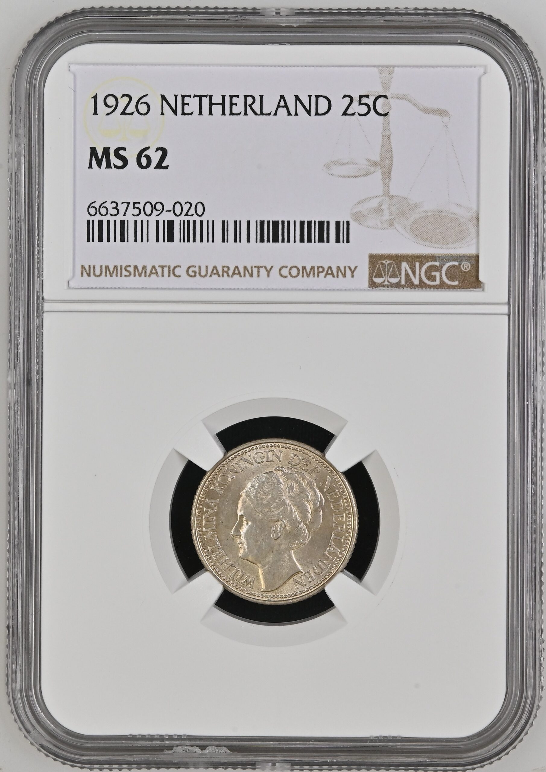 25 cent 1926 MS62 NGC 25 cent 1926 MS62 NGC