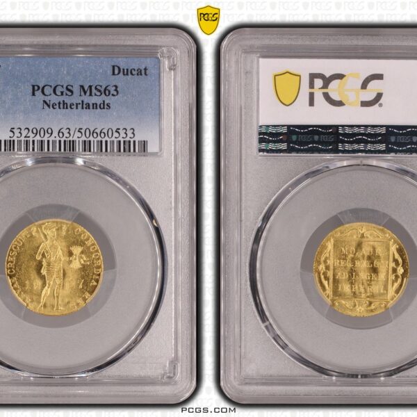 Dukaat 1927 MS63 PCGS
