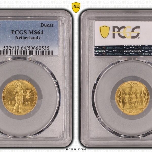 Dukaat 1928 MS64 PCGS