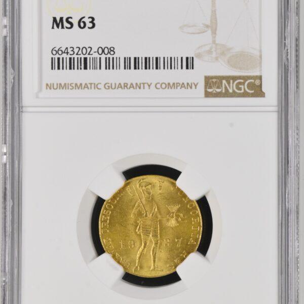Dukaat 1937 MS63 NGC