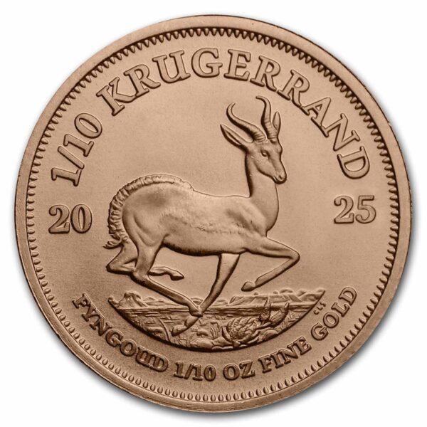 Gouden Krugerrand 1/10 oz 2025