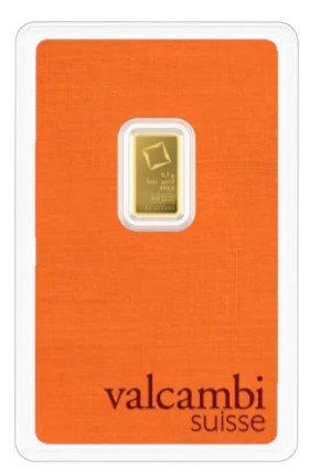 0.5 gram Valcambi goudbaar