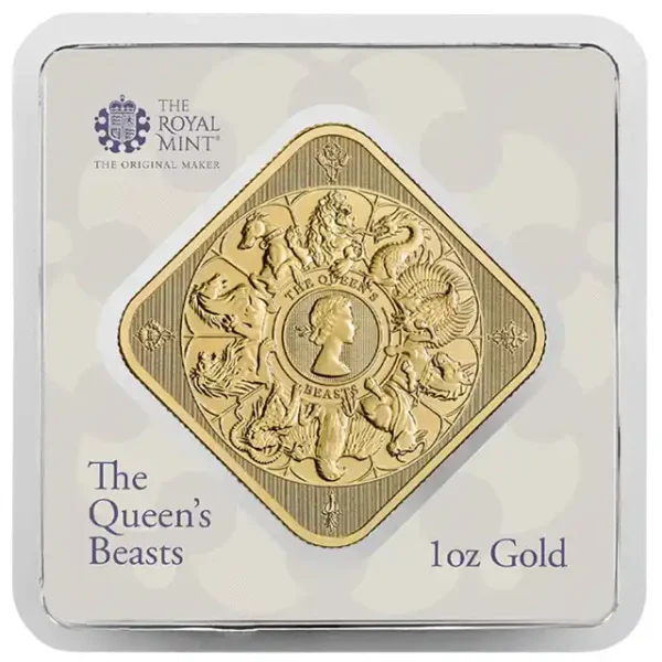 1 oz Goudbaar Royal Mint - Queen's Beast Completer