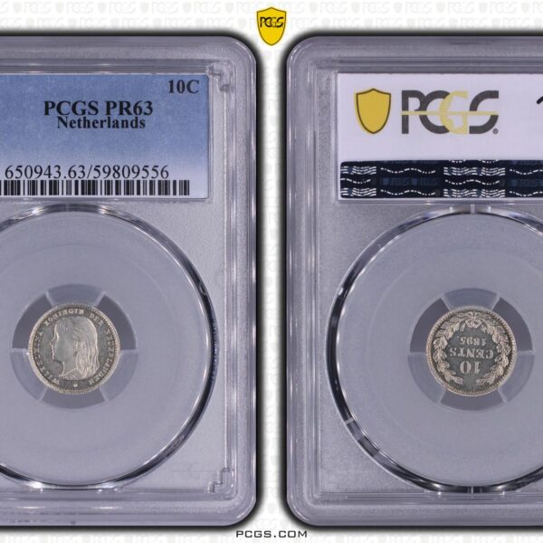 10 cent 1895 Proof PR63 PCGS