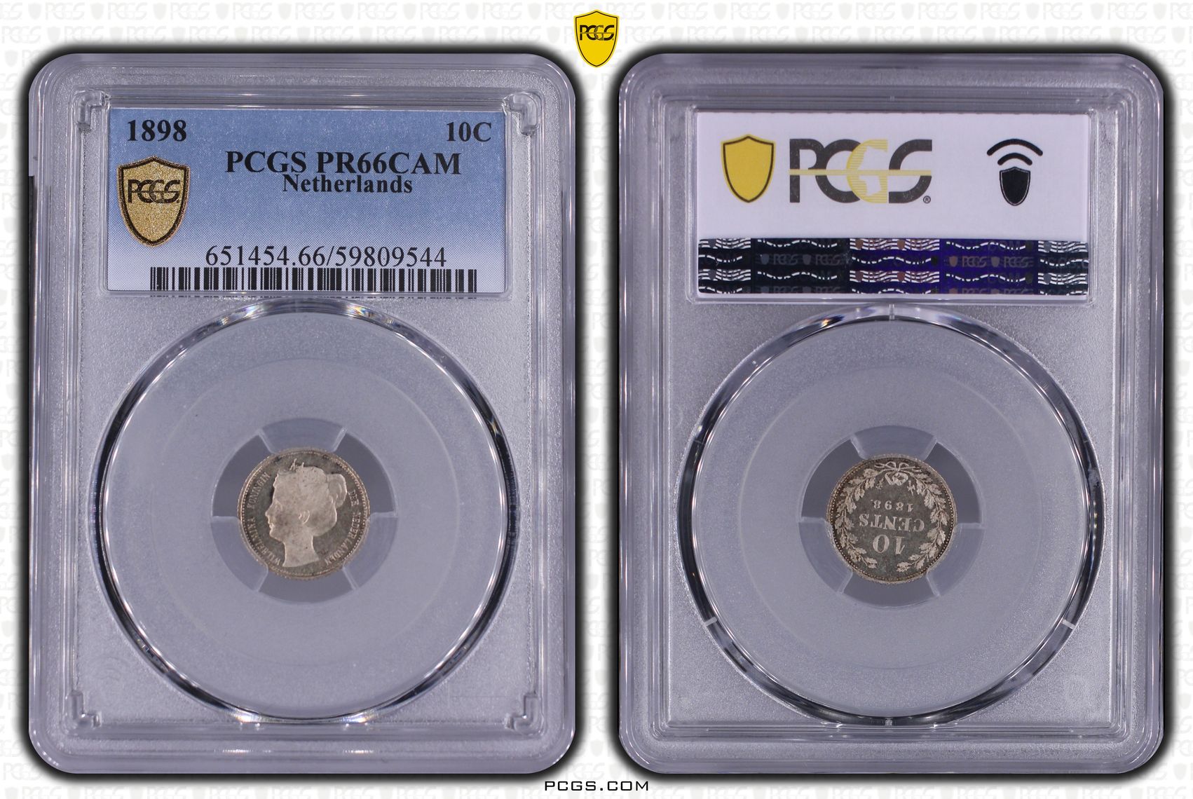 10 cent 1898 Proof PR66CAM PCGS 10 cent 1898 Proof PR66CAM PCGS
