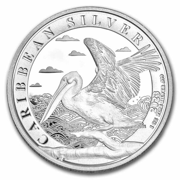 Barbados Caribbean Pelican 1 oz 2023