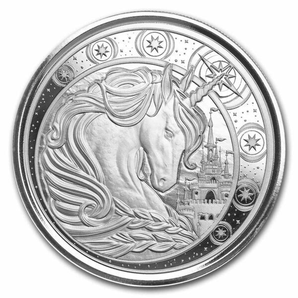 Ghana Magical Unicorn 1 oz 2023