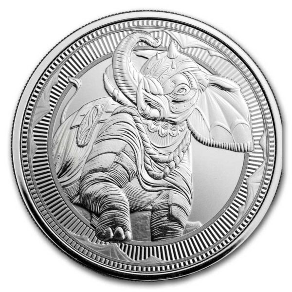 Gibraltar War Elephant 1 oz 2023