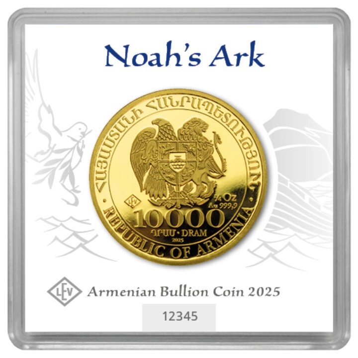 Gouden Noah Ark 0.25 oz 2025 Inclusief certificaat Gouden Noah Ark 1/4 oz 2025 Inclusief certificaat