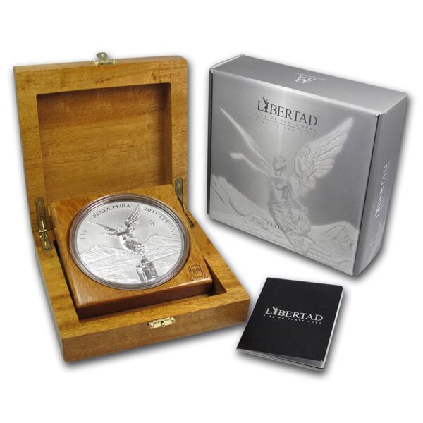 Mexican Libertad 1 kg 2011 reverse proof