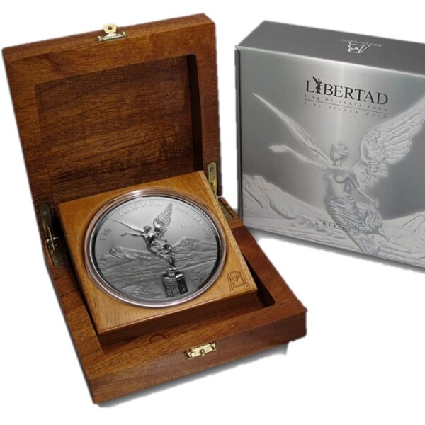 Mexican Libertad 1 kg 2015 reverse proof