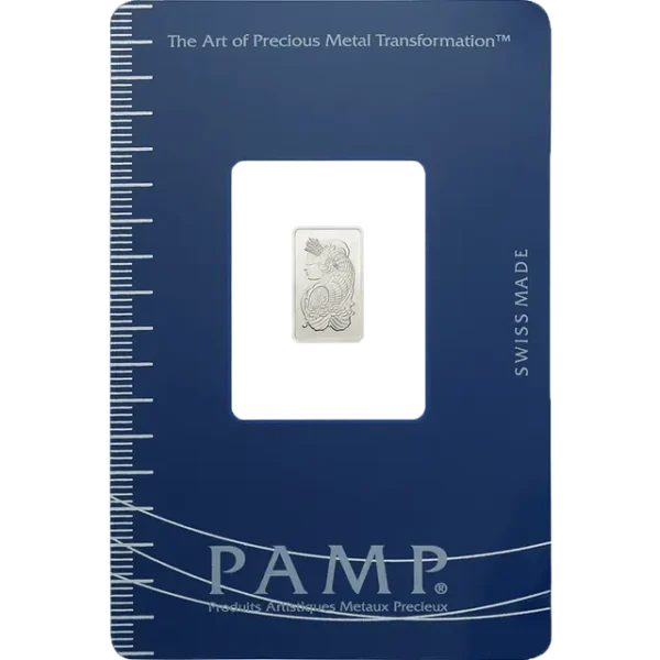 Palladium Pamp Suisse 1 gram Lady Fortuna