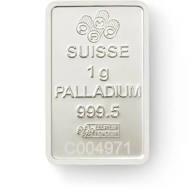 Palladium Pamp Suisse 1 gram Lady Fortuna.3 Palladium Pamp Suisse 1 gram Lady Fortuna