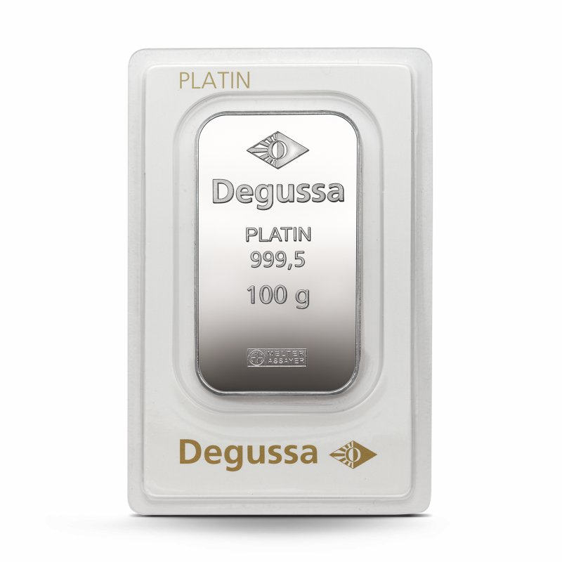 Platina 100 gram Degussa.2