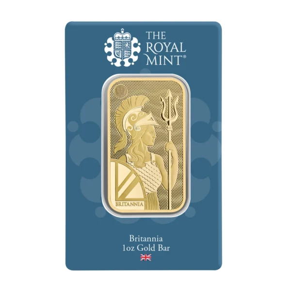 Britannia 1 oz goudbaar Royal Mint