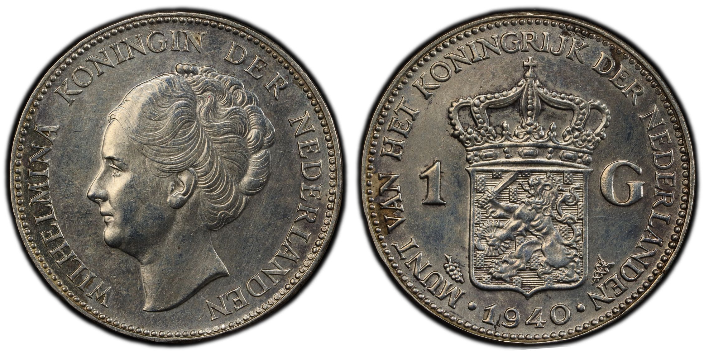 1 gulden 1940 Proof PR60 PCGS 1 gulden 1940 Proof PR60 PCGS