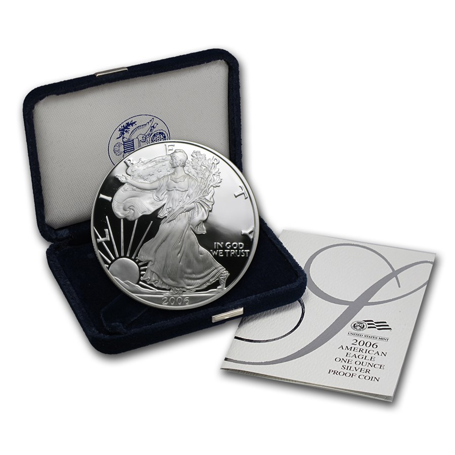 American Silver Eagle 1 oz - 2006 Proof.2 American Silver Eagle 1 oz - 2006 Proof