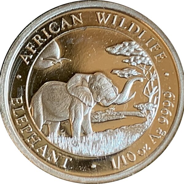 somalische olifant 1/10oz 2019